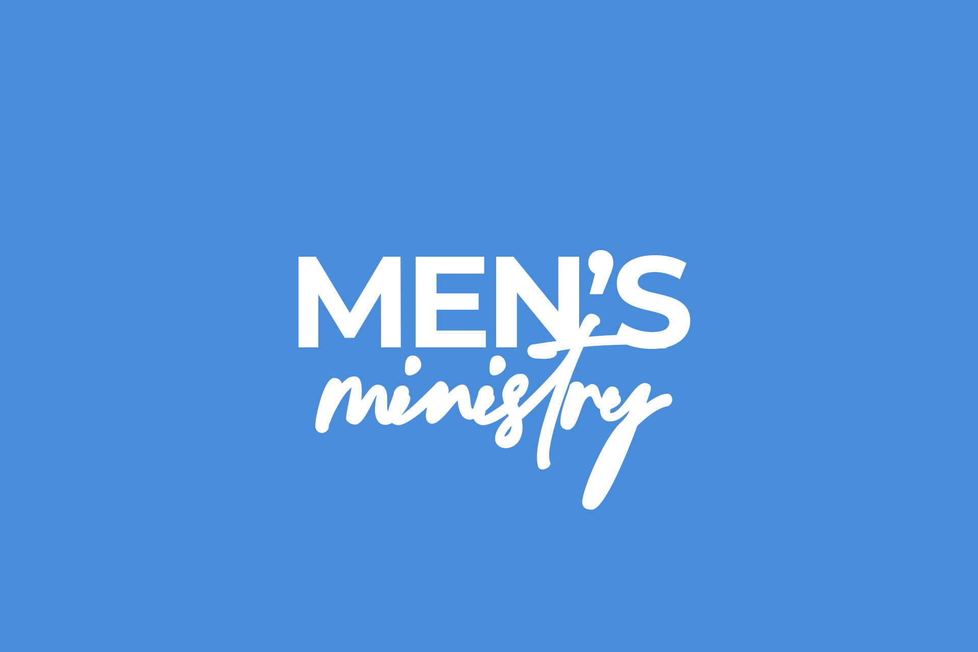 MEN'S MINISTRY